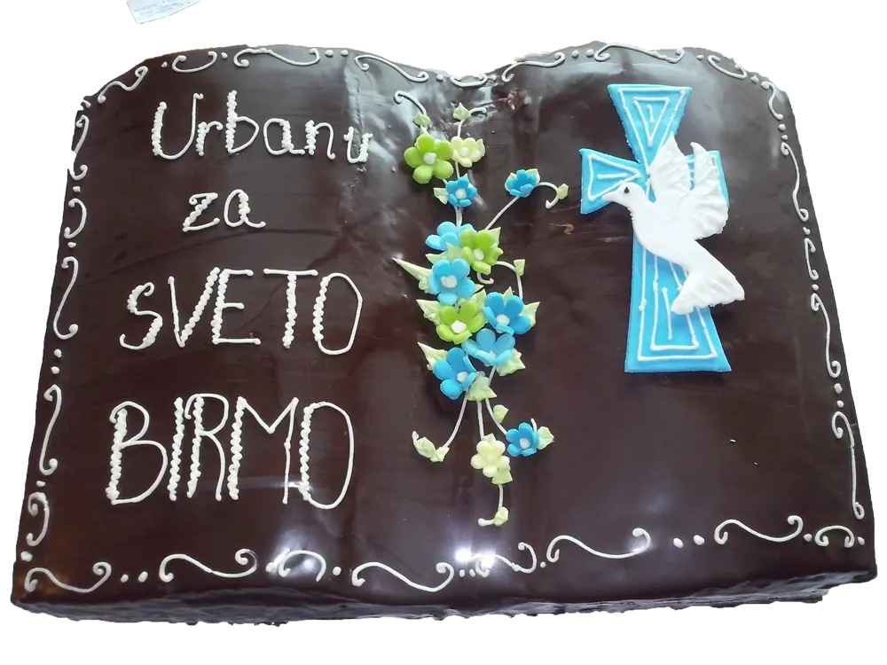 Torta Sv. birma - čokoladni obliv
